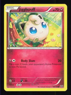 JIGGLYPUFF 88/146 XY POKEMON NEAR MINT - Image 1