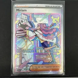 Miriam 251/198 Special Illustration Rare Scarlet & Violet Pokemon Holo - Image 1