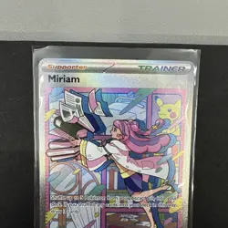 Miriam 251/198 Special Illustration Rare Scarlet & Violet Pokemon Holo - Image 3