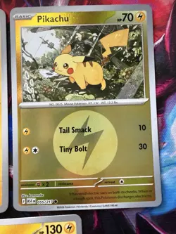 Pokemon TCG Pikachu Raichu Pichu Lot (7) ENG JPN Mixed Cards Various Sets NM - Image 5