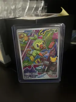 Grookey Pokemon First Partner Illustration Series 2 052 Promo 30th Anniversary - Image 1
