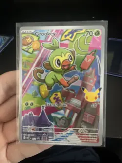 Grookey Pokemon First Partner Illustration Series 2 052 Promo 30th Anniversary - Image 2