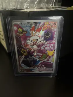 Scorbunny 053 Pokemon First Partner Illustration Collection Series 2 A - Image 1