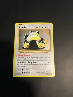 Pokemon Snorlax XY179 Holo Black Star Promo TCG Card 2016 LP - Image 2