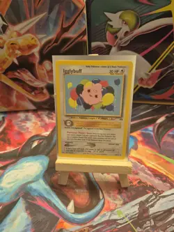 Pokemon TCG Igglybuff Neo Discovery Card 40/75 Regular - Image 1