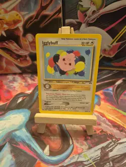 Pokemon TCG Igglybuff Neo Discovery Card 40/75 Regular - Image 2