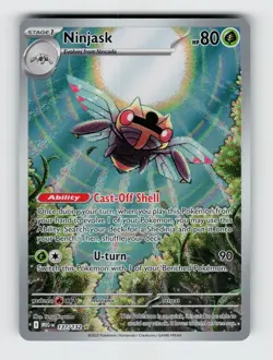 Ninjask 137/132 - Pokemon - Mega Evolution - Holo Illustration Rare - NM - Image 1