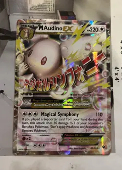 M Audino EX 85/124 Pokemon TCG XY Fates Collide Ultra Rare Holo - Image 1