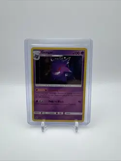 Pokemon TCG Gengar Holo Rare Crimson Invasion 38/111 Near Mint Trading Card - Image 1