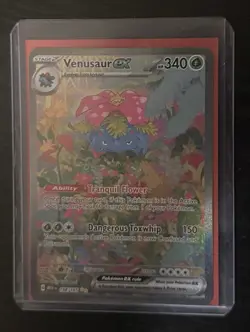 Venusaur ex 198/165 SV Scarlet & Violet 151 Full Art Holo EN 340 HP - Image 1