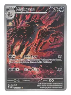 Mightyena 234/217 Ascended Heroes IR Illustration Rare Pokemon Card NM - Image 1