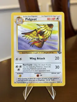 POKEMON PIDGEOT 24/64 JUNGLE UNLIMITED HP - Image 1