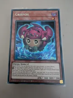 Griffoh Yu-Gi-Oh! Secret Rare Limited Ed CORI-ENSP1 - Image 1