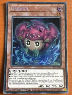 Griffoh Yu-Gi-Oh! Secret Rare Limited Ed CORI-ENSP1 - Image 1