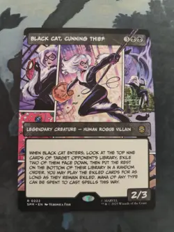 Black Cat, Cunning Thief (Borderless) Marvel's Spider-Man Regular - Image 1