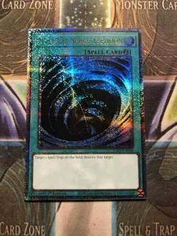 *** MYSTICAL SPACE TYPHOON *** QUARTER CENTURY SECRET RARE RA02-EN048 YUGIOH! - Image 1