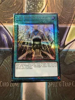 *** GEM-KNIGHT FUSION *** 1ST EDITION STARLIGHT RARE BLMM-EN160 YUGIOH! - Image 1