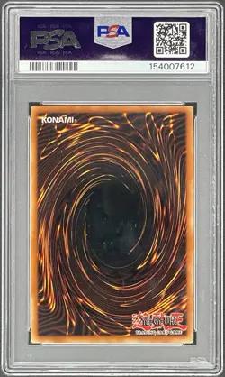 Konami 2003 Yu-Gi-Oh! Red-Eyes B. Dragon SDJ-001 1st Ed PSA 7 - Image 2