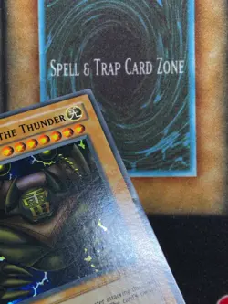 Yugioh Sanga of The Thunder MRD-025 Super Rare 1st Edition LP - Image 2