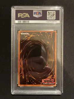 YU-GI-OH! yugioh Aqua Madoor LOB-027 Rare 1st Edition PSA9 - Image 2
