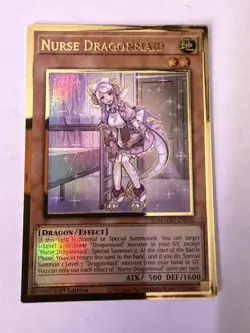 Yugioh - Nurse Dragonmaid - Premium Gold - 1st - MAGO-EN020 - NM - Image 1