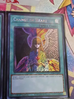 Yu-Gi-Oh! Change of Heart Lot Ultimate Secret Collectors Rare RA01-EN050 X4 Mint - Image 3