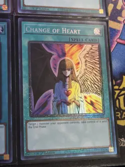 Yu-Gi-Oh! Change of Heart Lot Ultimate Secret Collectors Rare RA01-EN050 X4 Mint - Image 5