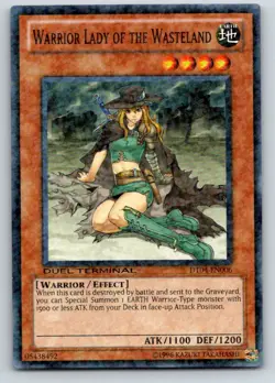 Warrior Lady of the Wasteland DT04-EN006 Duel Terminal 4 Yu-Gi-Oh NM - Image 1