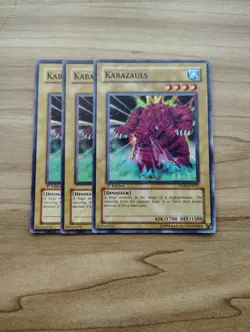 Yu-Gi-Oh! - Kabazauls 3X - Full Playset - Image 1