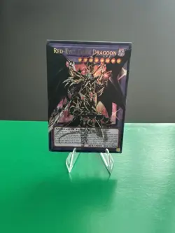 YUGIOH RA05-EN141 Red-Eyes Dark Dragoon OVERFRAME Ultra Rare 1st Edition Mint/NM - Image 2