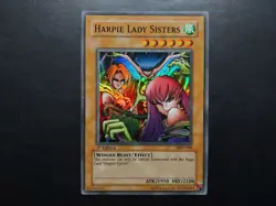 Yugioh - Harpie Lady Sisters MRD-009 Super Rare 1st Edition - Image 1
