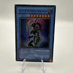 Yu-Gi-Oh! Holo Foil Black Luster Soldier SYE-024 Ultra Rare 1st Edition NM TCG - Image 1