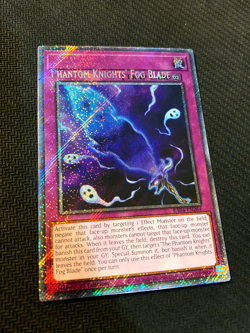 ERROR/MISPRINT PHANTOM KNIGHTS' FOG BLADE PSR YuGiOh RA04 EN264 NM - Image 2