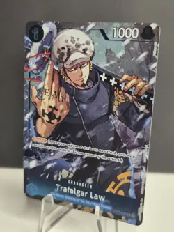ONE PIECE ENGLISH CARD PROMO HOLO GAME CARTE Trafalgar Law ST03-008 EN JCC MINT - Image 3