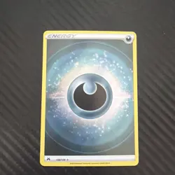 Pokemon TCG Textured Darkness Energy 158/159 Crown Zenith Holo Sword & Shield - Image 2