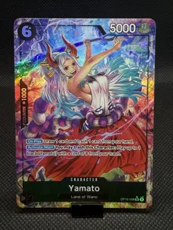 One Piece TCG Yamato OP16-098 SR The Time of Battle - Image 1