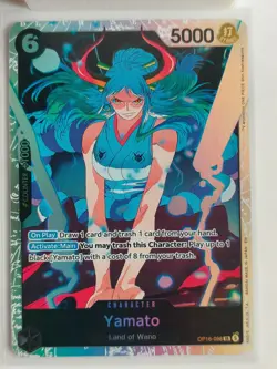 One Piece TCG The Time of Battle OP16-098 Yamato SR Holo NM - Image 1
