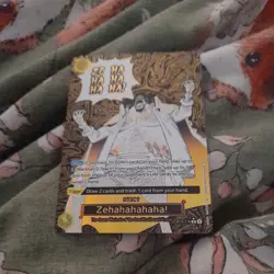 Zehahahahaha! (Alternate Art) OP16-116 The Time of Battle Foil One Piece Card - Image 1
