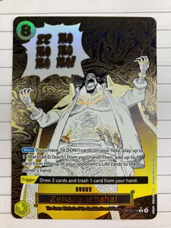 Zehahahahaha! (Alternate Art) OP16-116 The Time of Battle Foil - Image 2