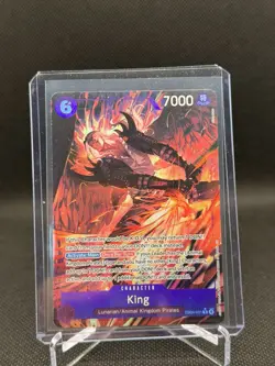 King (Alternate Art) EB04-031 The Azure Sea's Seven Foil - Image 1
