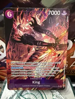 King (Alternate Art) EB04-031 The Azure Sea's Seven Foil - Image 1