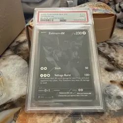 Pokemon Black Bolt Zekrom Ex 172/086 PSA 9 Graded Card Mint English - Image 3