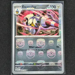 Escavalier - 060/086 - Masterball Holo - Black Bolt - Pokemon Card - NM/M - Image 1