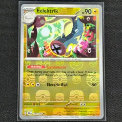Eelektrik - 031/086 - Masterball Holo - Black Bolt - Pokemon Card - NM/M - Image 1