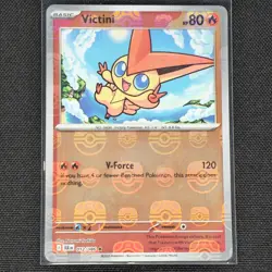 Victini - 012/086 - Masterball Holo - Black Bolt - Pokemon Card - NM/M - Image 1