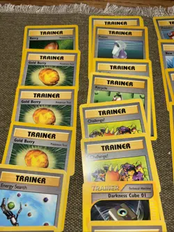 Lot Of 62 Pokemon Base Set Trainer Cards. 1999-2003. Lightly Played To Moderate. - Image 2
