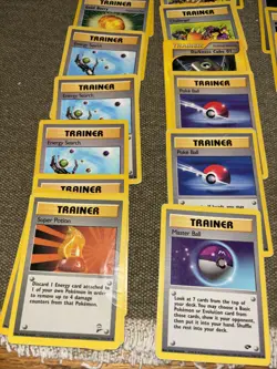 Lot Of 62 Pokemon Base Set Trainer Cards. 1999-2003. Lightly Played To Moderate. - Image 3
