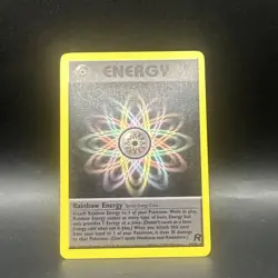 Pokemon Card - Rainbow Energy Team Rocket 80/82 Rare - Image 1
