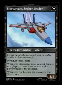 Starscream, Power Hungry 5 Foil M Universes Beyond: Transformers - Image 2
