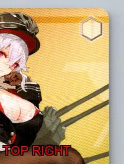 Rare Weiß Schwarz Card Graf Zeppelin Azur Lane 0C 1S 1500P Red 021100 AUTO - Image 4